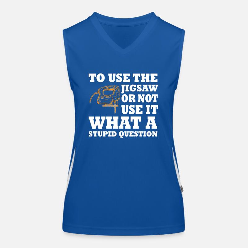 Cadeau de devis puzzle Débardeur respirant contrasté Femme