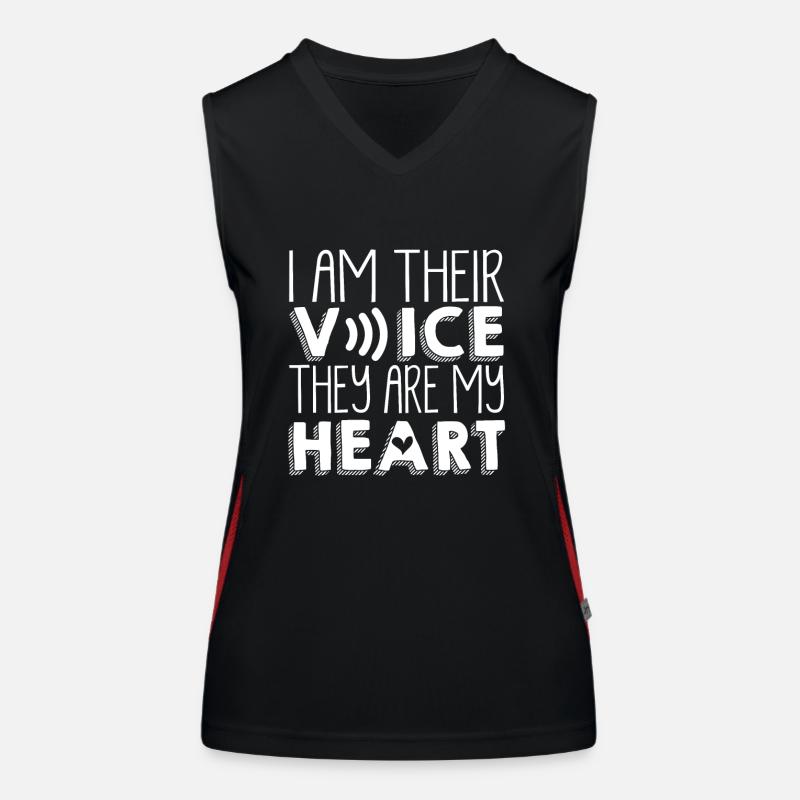 Special Needs Education, Special Education Women's Functional Contrast Tank Top