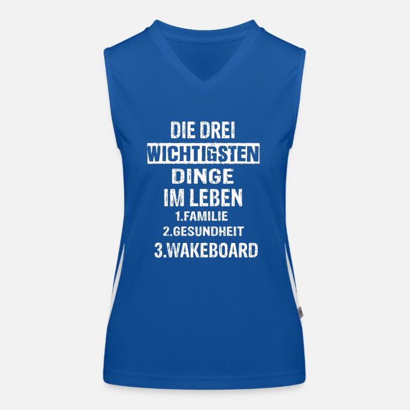 Wakeboard Funktionelles Kontrast-Tank Top für Frauen