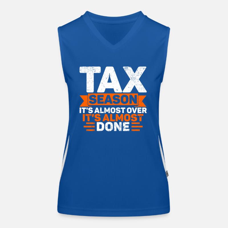 Steuersaison Cpa Buchhalter Geschenk Steuertag Funktionelles Kontrast-Tank Top für Frauen