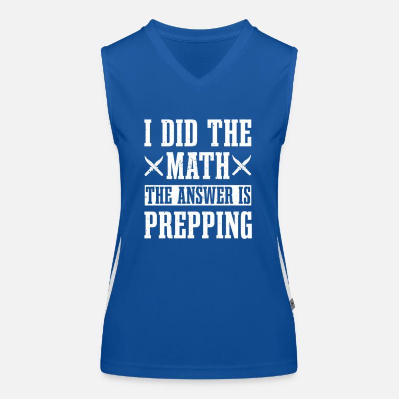 Conception de préparation amusante Débardeur respirant contrasté Femme