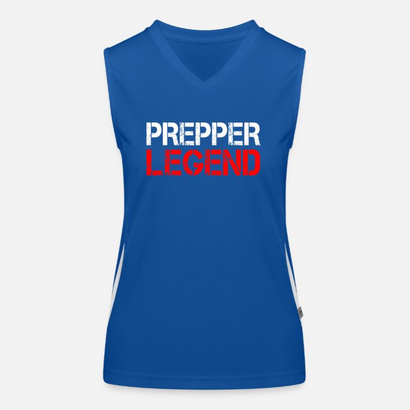 Chemise Prepper Legend Débardeur respirant contrasté Femme