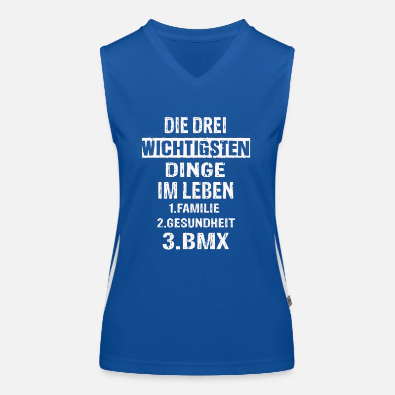 Bmx Funktionelles Kontrast-Tank Top für Frauen
