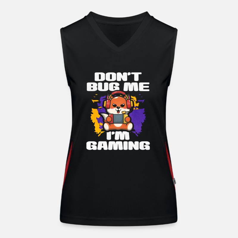 Gaming Gaming Computer Games Cadeau Débardeur respirant contrasté Femme
