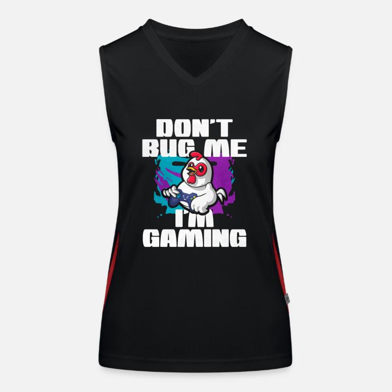 Gaming Gaming Computer Games Cadeau Débardeur respirant contrasté Femme