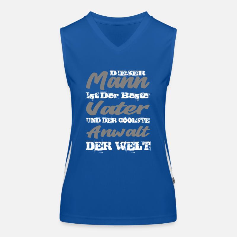 Anwalt Funktionelles Kontrast-Tank Top für Frauen