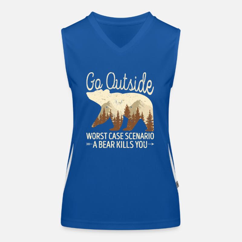 Bring a compass It's embarrassing Women's Functional Contrast Tank Top