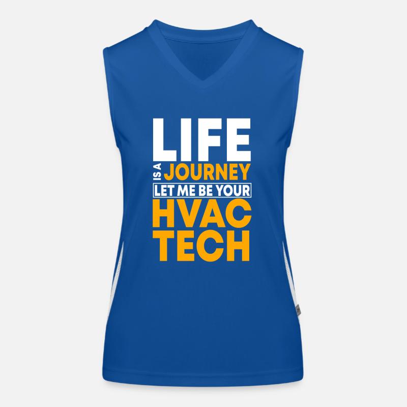 Technicien CVC Débardeur respirant contrasté Femme