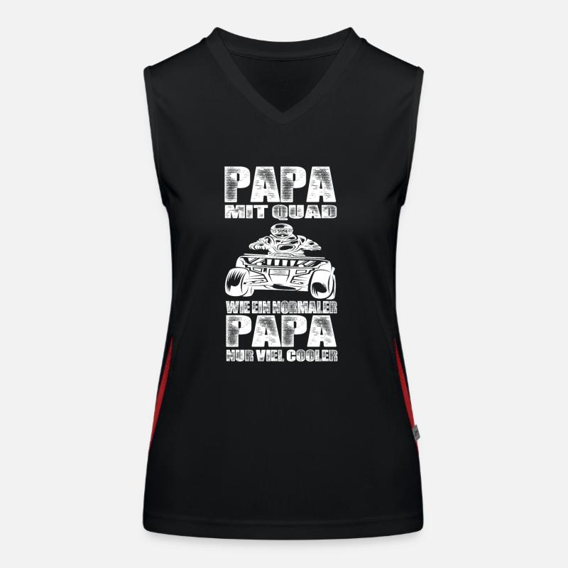 Quad Funktionelles Kontrast-Tank Top für Frauen