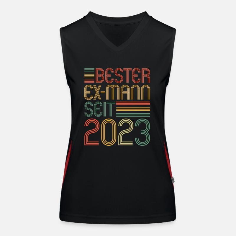 Weltbester Ex-Mann seit 2023 Scheidungs Funktionelles Kontrast-Tank Top für Frauen