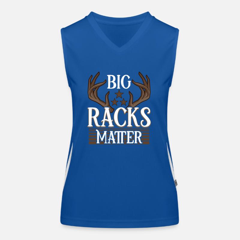 Hirschjagd Hirschjäger Jagdsaison Bockjagd Funktionelles Kontrast-Tank Top für Frauen