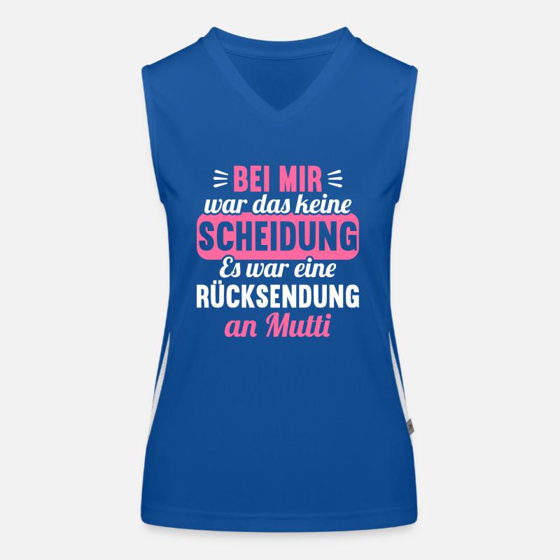 Bei mir war das keine Scheidung Scheidungs Funktionelles Kontrast-Tank Top für Frauen