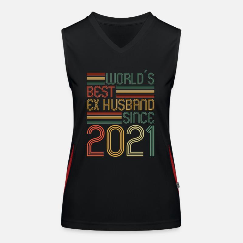 Worlds Bets Ex Husband since 2021 Scheidungs Funktionelles Kontrast-Tank Top für Frauen