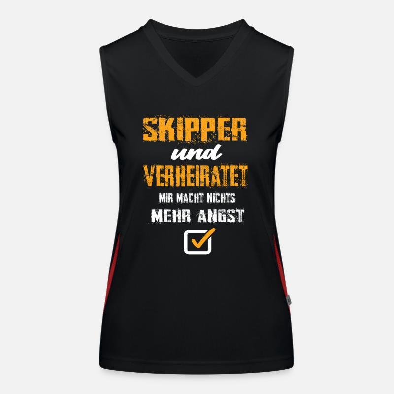 Skipper Funktionelles Kontrast-Tank Top für Frauen