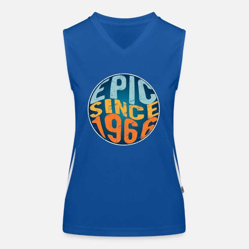 Episch Seit 1966 Funktionelles Kontrast-Tank Top für Frauen