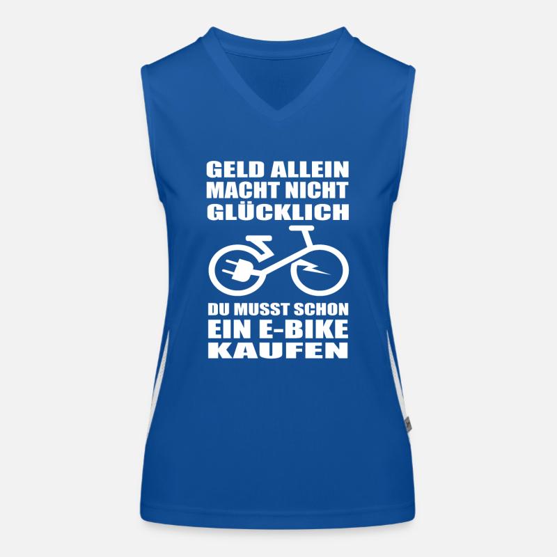 EBike Funktionelles Kontrast-Tank Top für Frauen