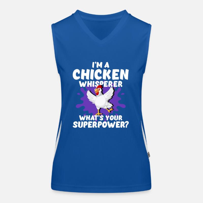Poulets Débardeur respirant contrasté Femme