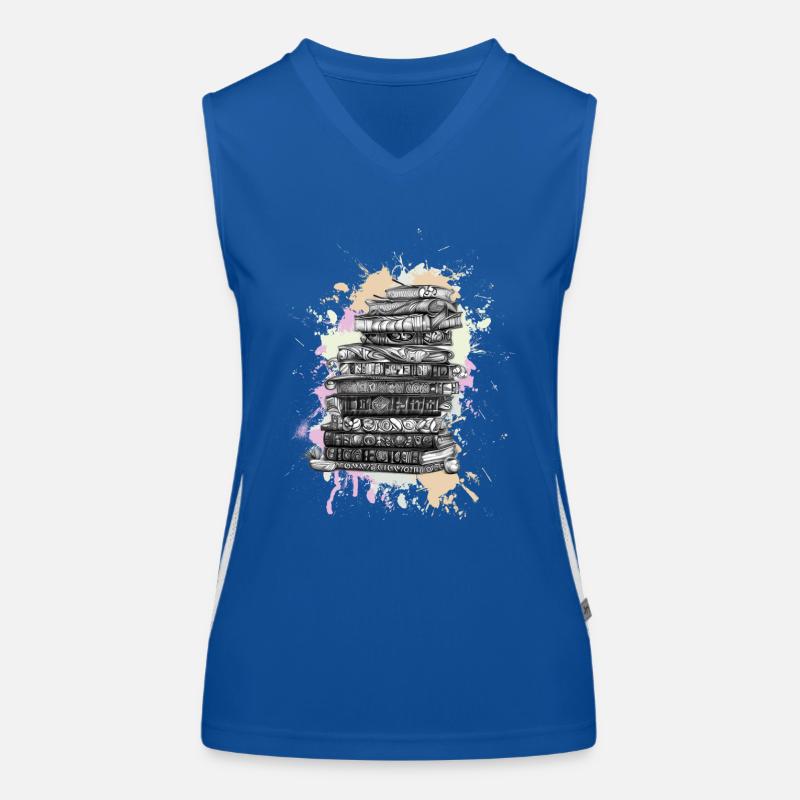 Læsning bøger bog Funktionel kontrast tanktop til damer