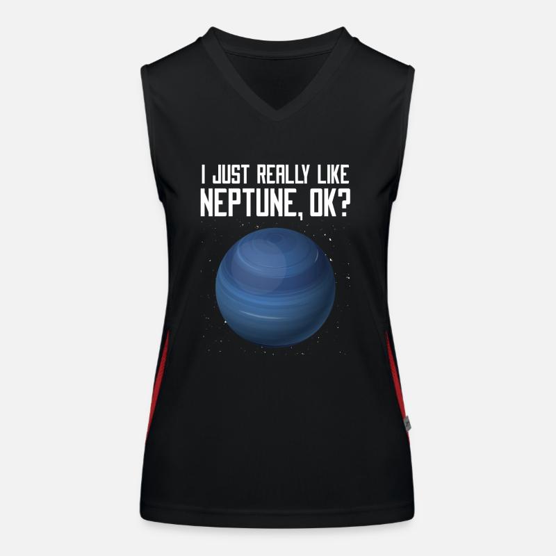 Neptun Funktionelles Kontrast-Tank Top für Frauen