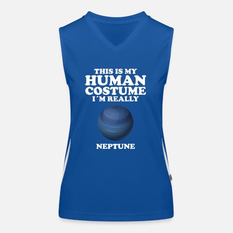 Neptun Funktionelles Kontrast-Tank Top für Frauen