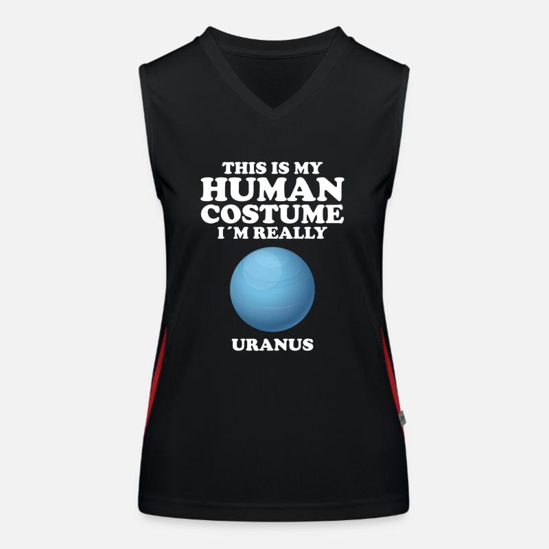Uranus Women's Functional Contrast Tank Top