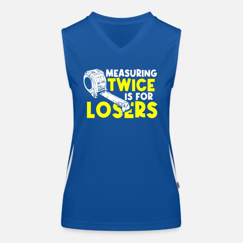 Floor layers, tilers, tilers Women's Functional Contrast Tank Top