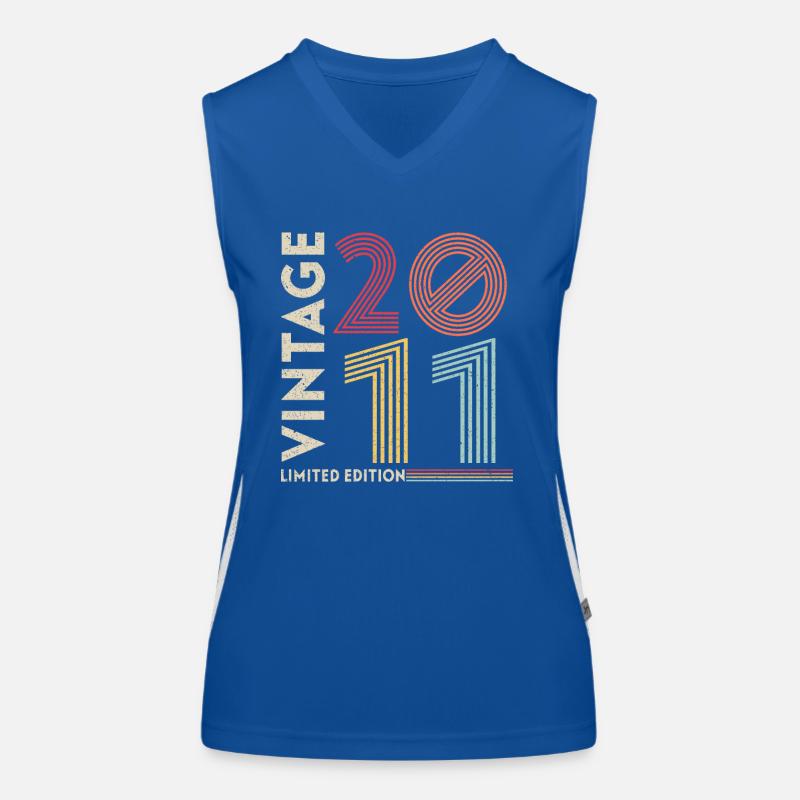 Geburtstag Limited Edition 2011 Funktionelles Kontrast-Tank Top für Frauen