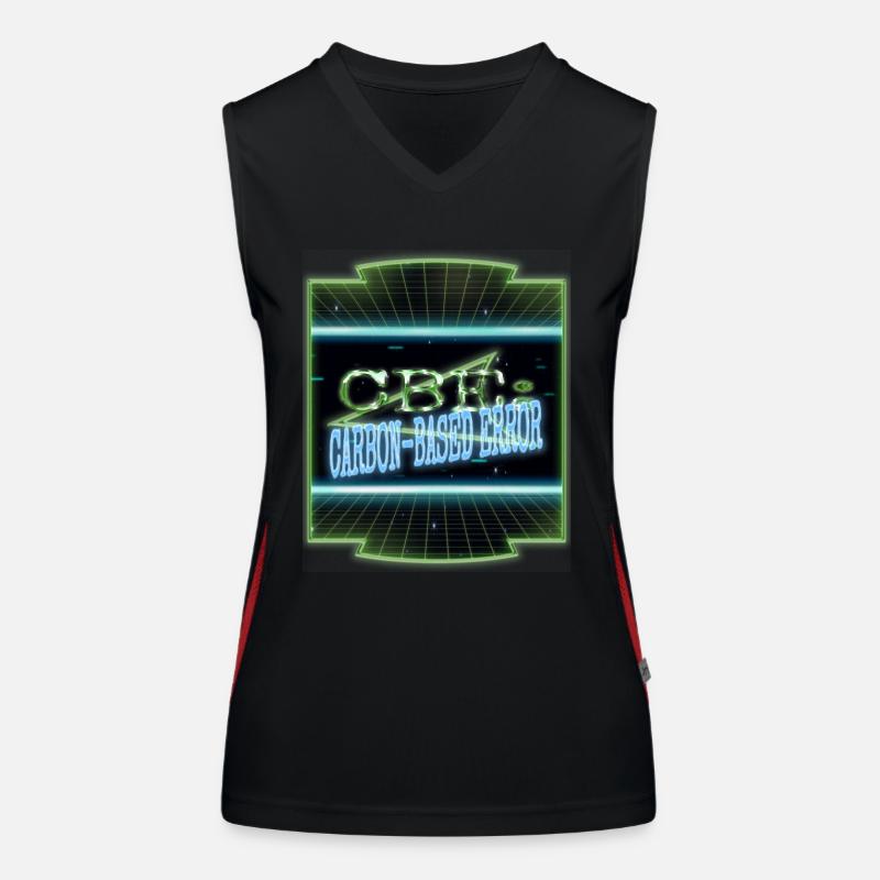 instruction codes présents blague génial crypter Débardeur respirant contrasté Femme