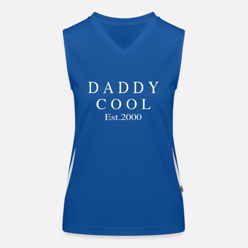 Daddy Cool est 2000 Funktionelles Kontrast-Tank Top für Frauen