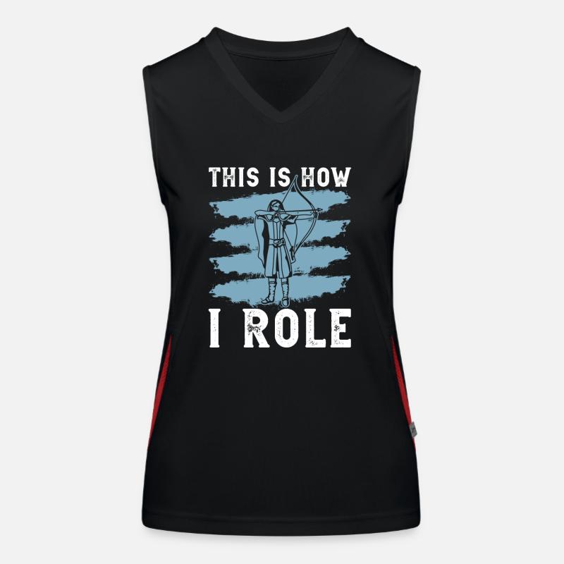 Rpg-rollenspiele Und Larping Women's Functional Contrast Tank Top