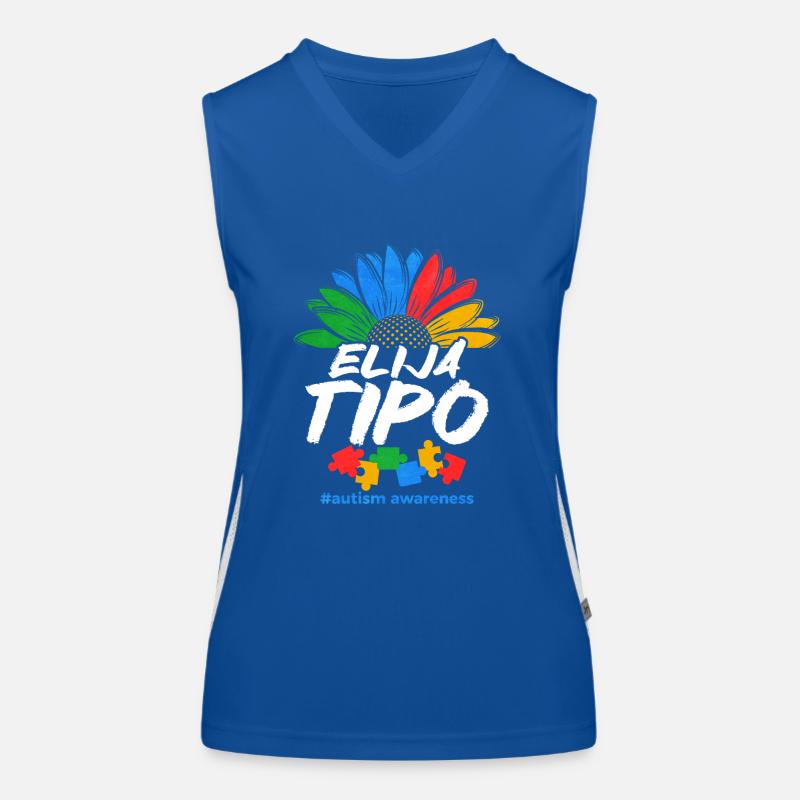 Autism Autism Gift Women's Functional Contrast Tank Top