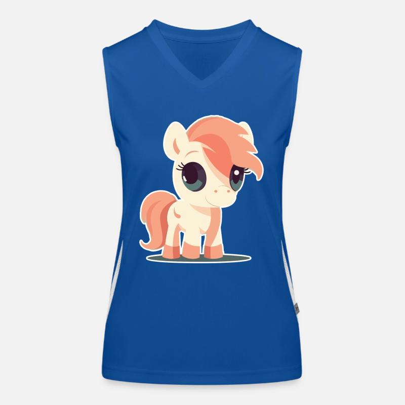 Pony Funktionelles Kontrast-Tank Top für Frauen