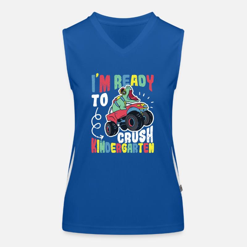 I'm ready to nursery dinosaurs back to Women's Functional Contrast Tank Top