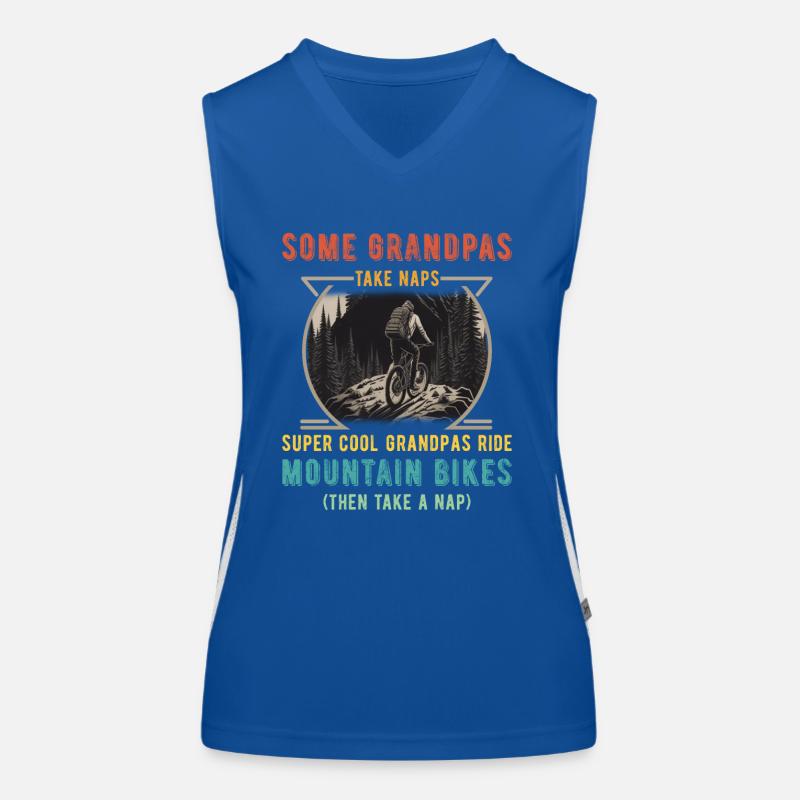 Einige Opas machen ein Nickerchen, super coole Opas... Funktionelles Kontrast-Tank Top für Frauen