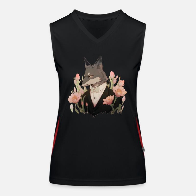 Gentleman Wolf Débardeur respirant contrasté Femme