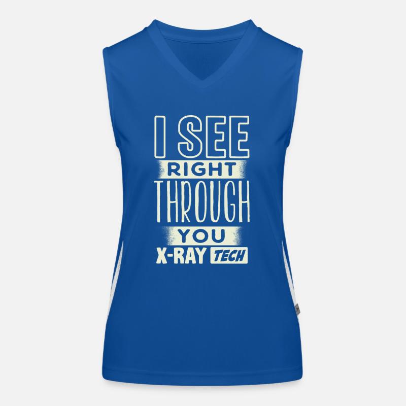 Xray Tech, Xray Technician Women's Functional Contrast Tank Top