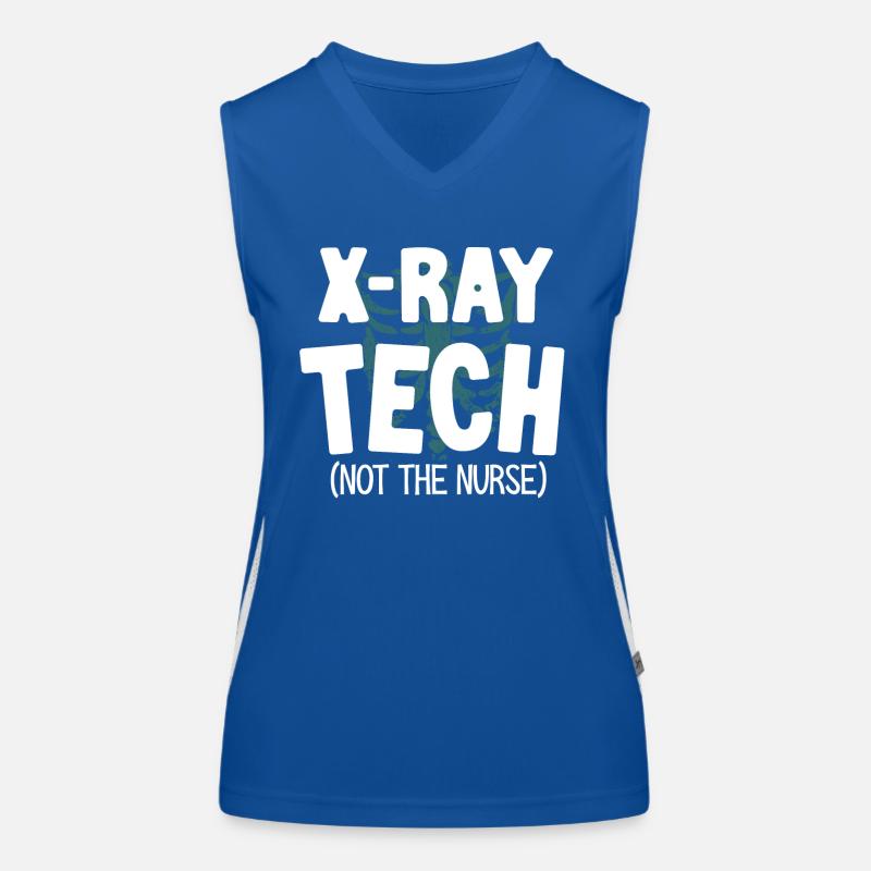 Xray Tech, Xray -Techniker Funktionelles Kontrast-Tank Top für Frauen