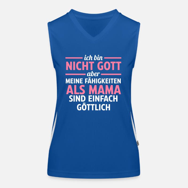 Mutter Muttertag Mama Funktionelles Kontrast-Tank Top für Frauen