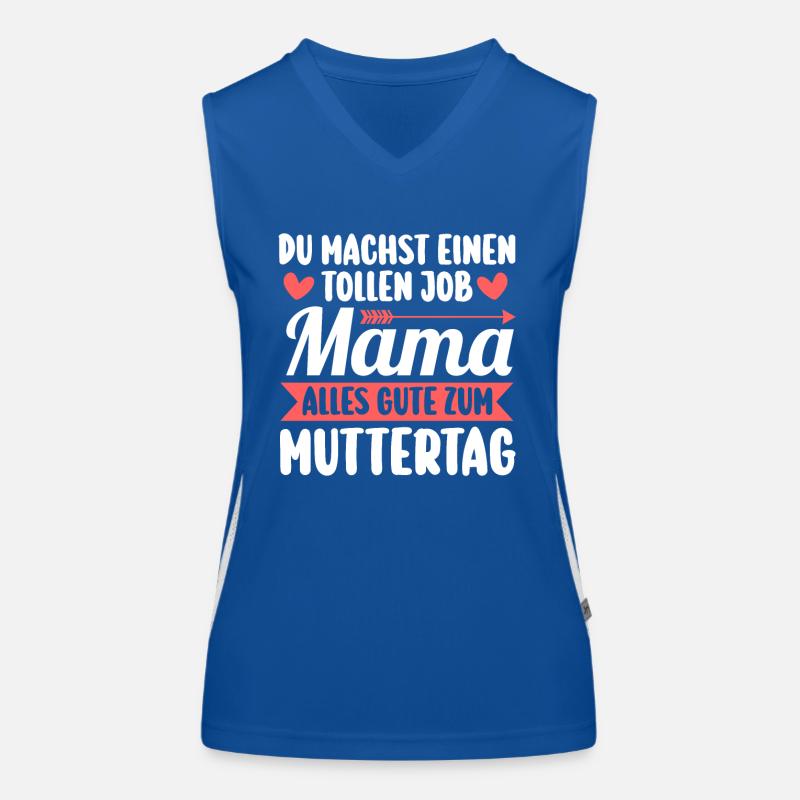 Mutter Muttertag Mama Funktionelles Kontrast-Tank Top für Frauen