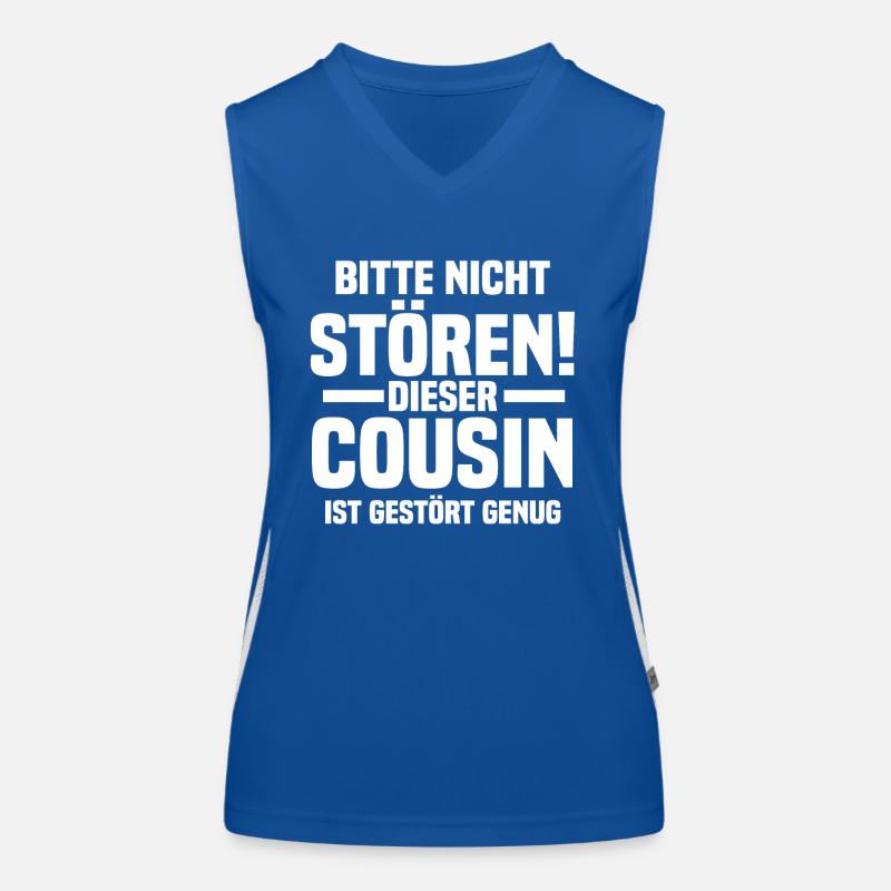 Cousin Funktionelles Kontrast-Tank Top für Frauen