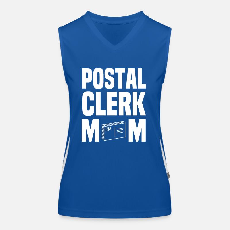 Toller Postangestellter Mama Muttertag Funktionelles Kontrast-Tank Top für Frauen