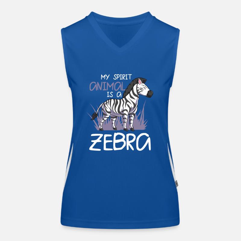 Zebra Women's Functional Contrast Tank Top