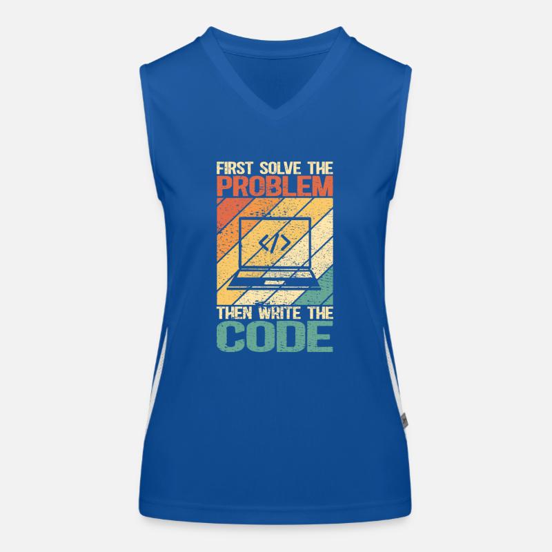Programmer Software Developer | programming Women's Functional Contrast Tank Top