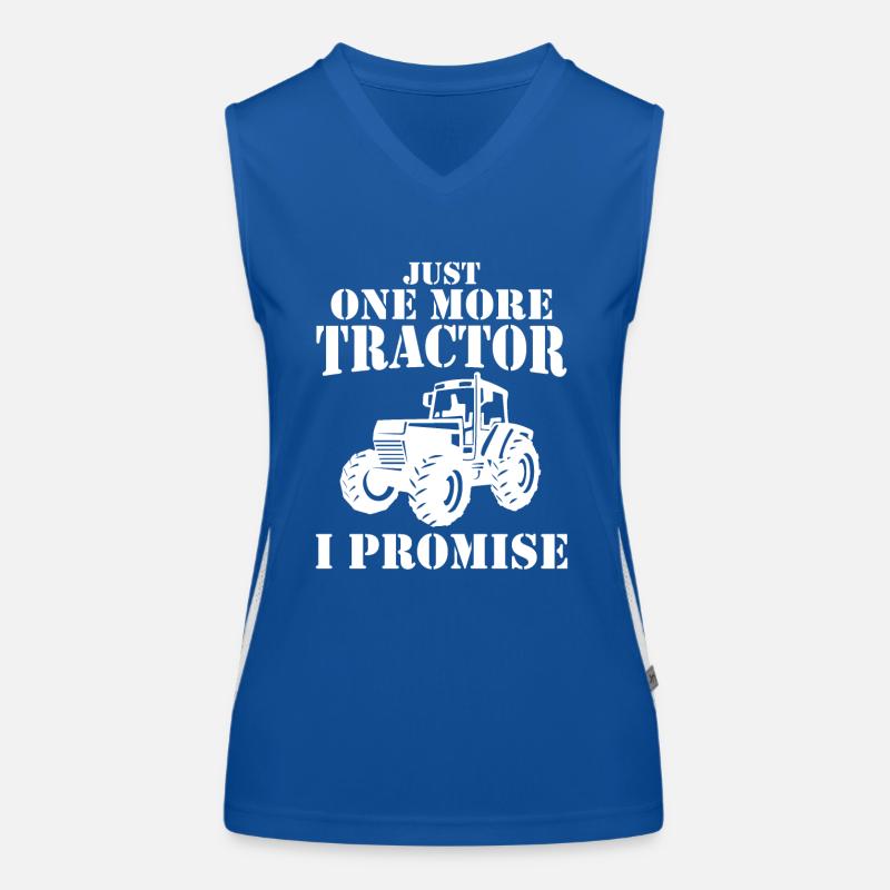 Nur noch ein Traktor, ich verspreche 2 - Funktionelles Kontrast-Tank Top für Frauen