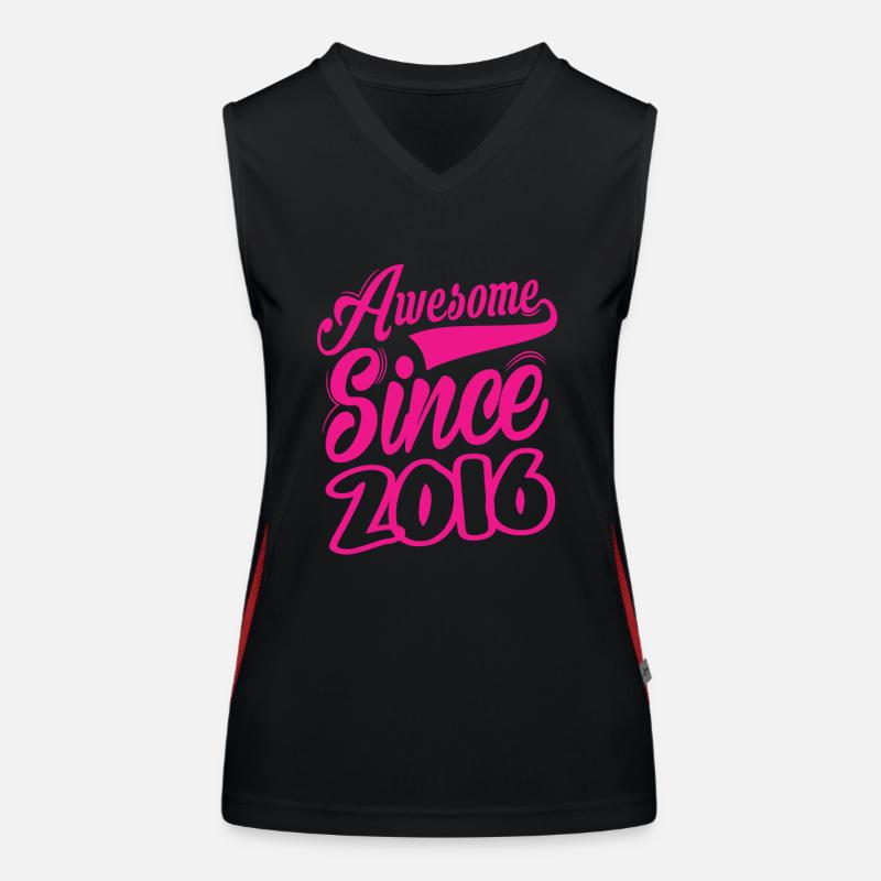Awesome Since 2016 Women's Functional Contrast Tank Top