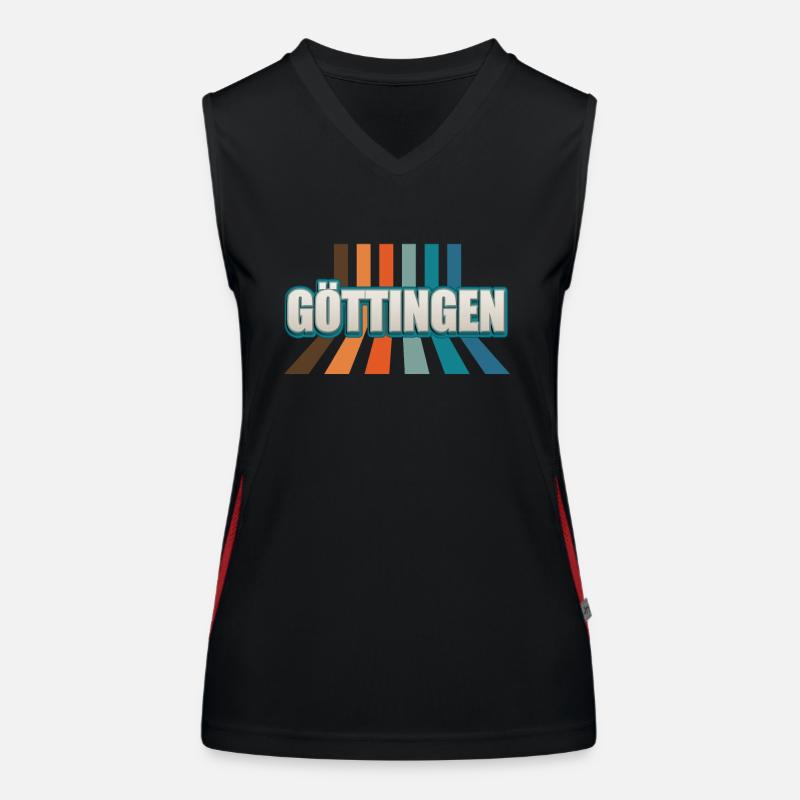 Göttingerin Göttinger Göttingen Funktionelles Kontrast-Tank Top für Frauen