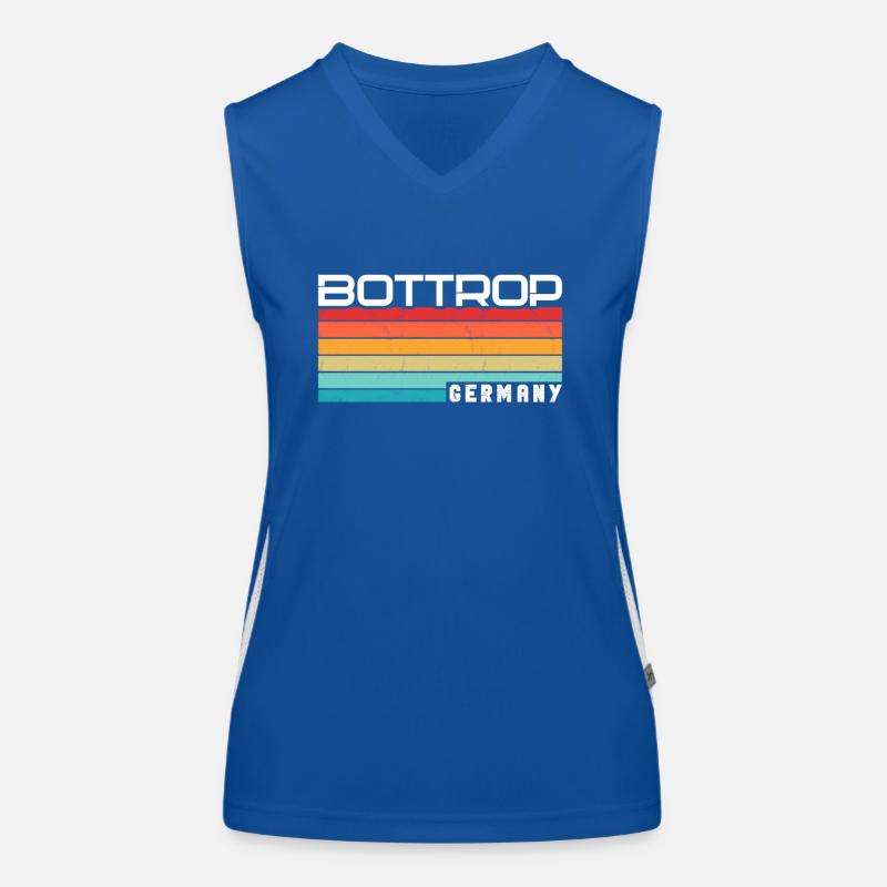 Bottroperin Bottroper Bottrop Women's Functional Contrast Tank Top