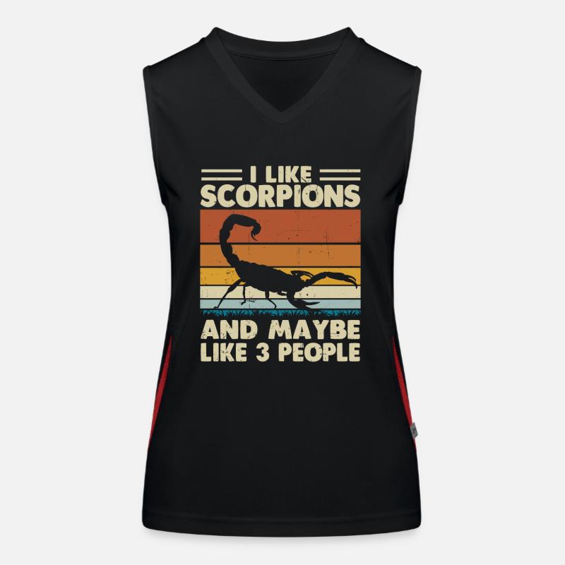 Scorpion Débardeur respirant contrasté Femme