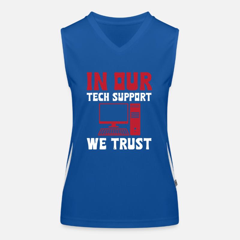 We rely on our technical support Women's Functional Contrast Tank Top