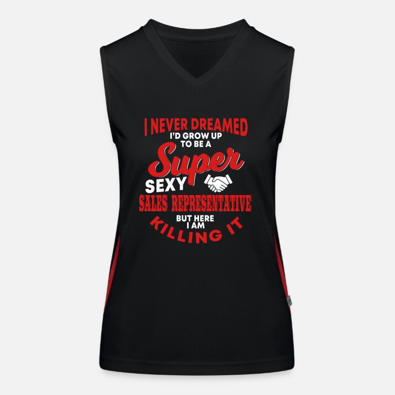 Great sales representative outfit Women's Functional Contrast Tank Top